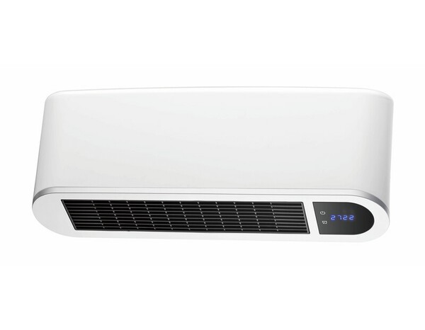 Réglette soufflante murale blanche 2000W avec télécommande - Brico Dépôt