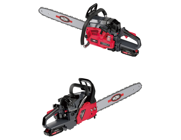 Tronçonneuse thermique 56 CM3 guide 45 CM RACING - Racing - Brico Dépôt