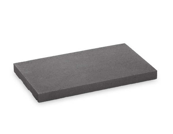 Chaperon de mur plat anthracite en béton vibro-pressé 50 cm - Brico Dépôt