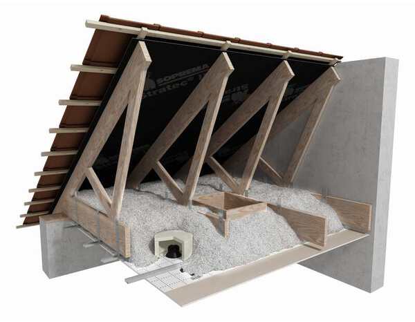 Ouate de cellulose isolant thermique et acoustique THERMACELL CRISTAL 12,5 kg - Soprema - Brico Dépôt