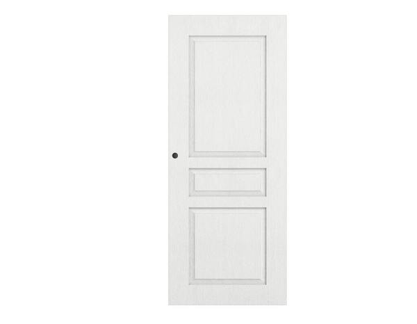Porte coulissante prépeint 3 panneaux blanc 73 cm ORDESA - Brico Dépôt