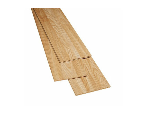 Sol stratifié à clipser 6 mm AC3 effet chêne - 128,6x19,2 cm - Brico Dépôt