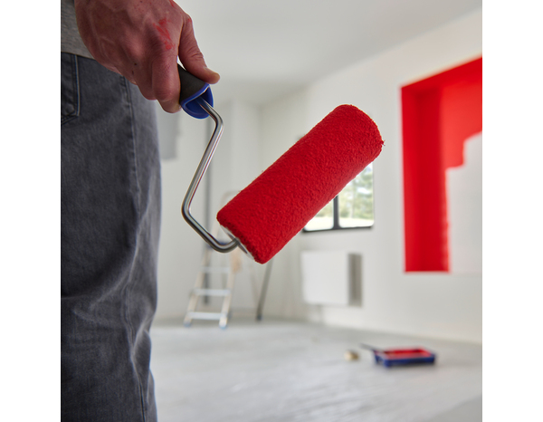 Rouleau 180 mm avec 2 manchons murs et plafonds poils moyens - Brenner - Brico Dépôt