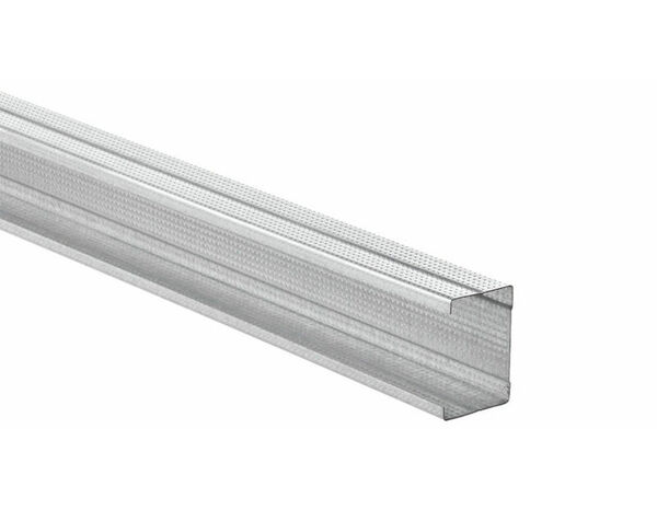 Lot de 10 montants métalliques en acier galvanisé - M48 3ML - Brico Dépôt