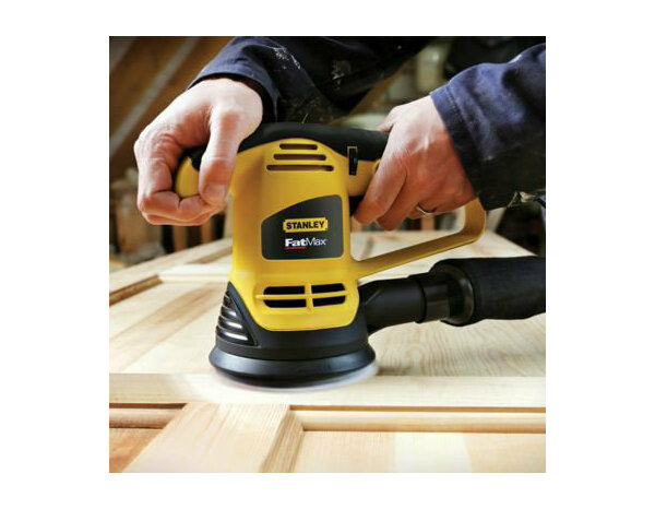 Ponceuse excentrique filaire 480W  12000 t/min - FME440K-QS - Stanley Fatmax - Brico Dépôt