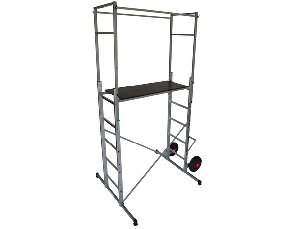 Échafaudage en aluminium avec plateforme hauteur maxi  340 cm SELEKTA 100x45 cm - Brico Dépôt