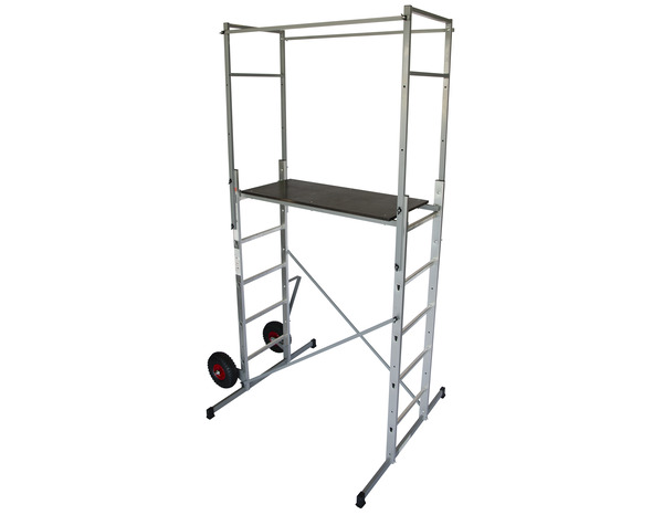 Échafaudage en aluminium avec plateforme hauteur maxi  340 cm SELEKTA 100x45 cm - Brico Dépôt