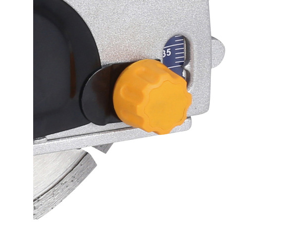 Rainureuse électrique 1700W, profondeur réglable 0-40 mm, lame 150 mm, extraction poussière - Titan - Brico Dépôt