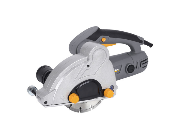 Rainureuse électrique 1700W, profondeur réglable 0-40 mm, lame 150 mm, extraction poussière - Titan - Brico Dépôt