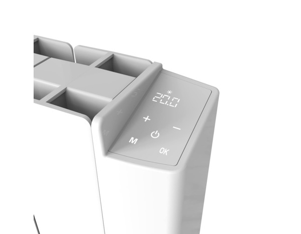 Radiateur 1500 W bain d’huile, programmable SOLARIE - 71x58x9 cm - DéLonghi - Brico Dépôt