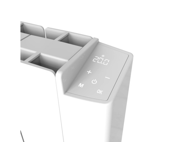 Radiateur 2000 W en aluminium, programmable  ELECTRA - 105x58x9 cm - DéLonghi - Brico Dépôt