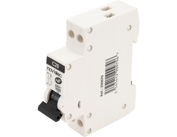 Disjoncteur 20A à vis - Novelec - Brico Dépôt