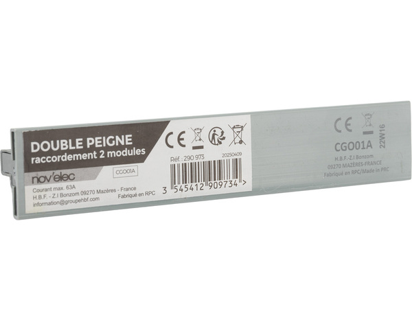 Peigne vertical  2R - Novelec - Brico Dépôt