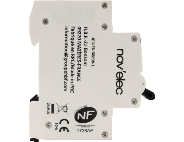 Disjoncteur 20A à vis - Novelec - Brico Dépôt