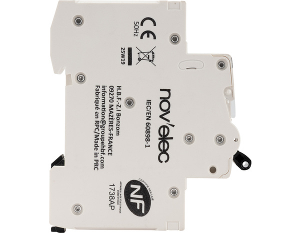 Disjoncteur  2A  bornes automatiques - Novelec - Brico Dépôt