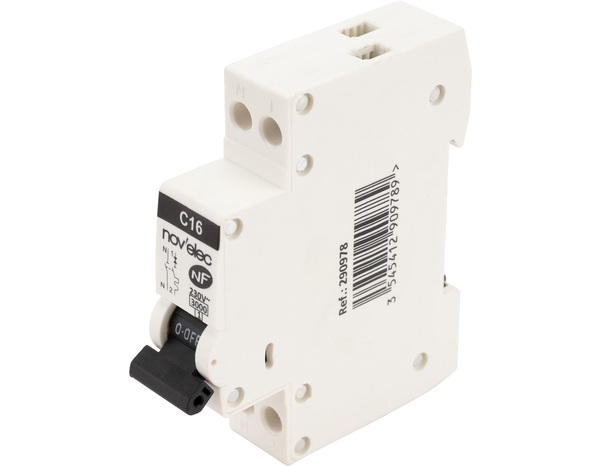 Disjoncteur 16A à vis - Novelec - Brico Dépôt
