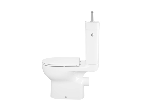 Pack wc a poser avec lave main CALICIA sans bride et vortex sortie horizontale - Dim : h.88,5 x l.37 x p.63,5 cm - Cooke and Lewis - Brico Dépôt