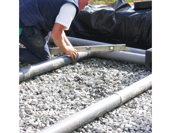 Rouleau film multi-uages polyéthylène noir 400 microns - 8,60 x 8,60 m - Brico Dépôt