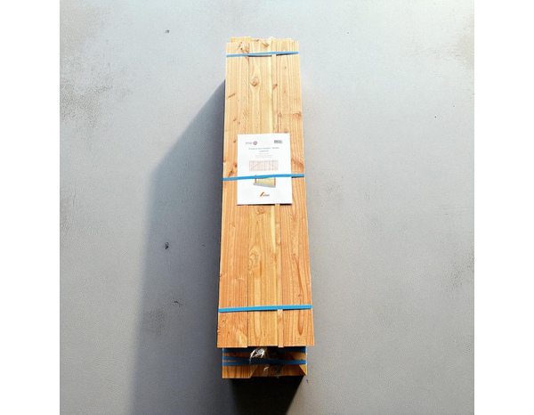 Portail bois Douglas en kit - L. 3 x H. 1,25 m - Brico Dépôt