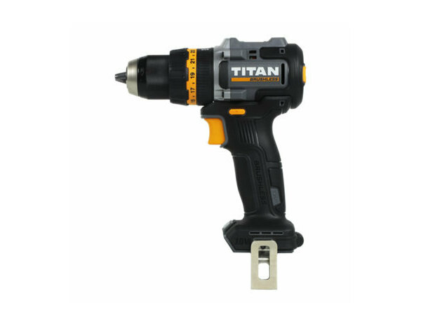 Perceuse visseuse à percussion sans fil 18V 65 Nm LED - Titan - Brico Dépôt