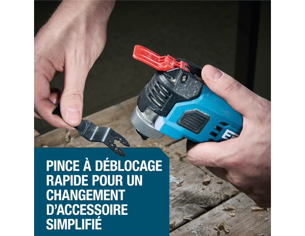 Outil multifonction sans fil 18 V 18 000 tr/min - Erbauer - Brico Dépôt