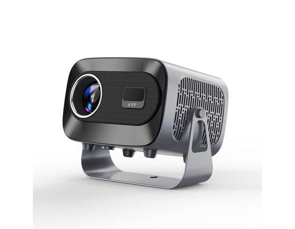 Vidéoprojecteur design rétro HD 720p/1080p LED 280 lumens wifi 6 BT 5.1, android 13 - Brico Dépôt