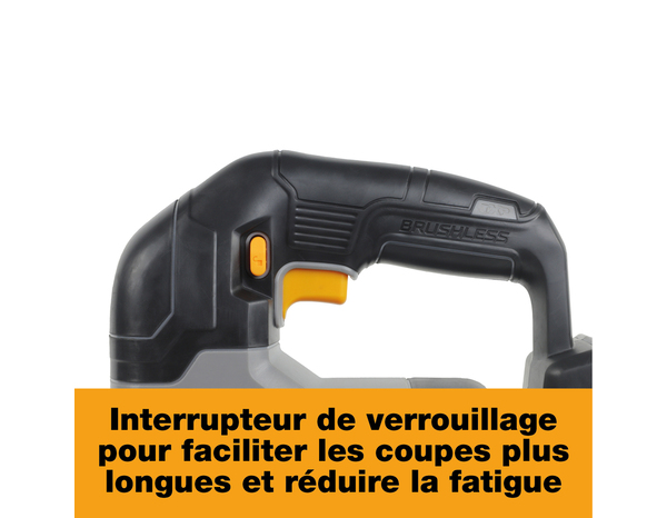 Scie sauteuse sans fil 18V  3000 tr/min - Titan - Brico Dépôt