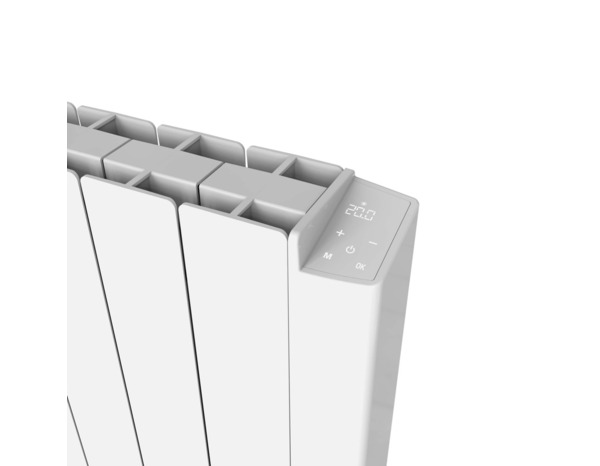 Radiateur 1000 W en aluminium, programmable ELECTRA -55x58x9 cm - DéLonghi - Brico Dépôt