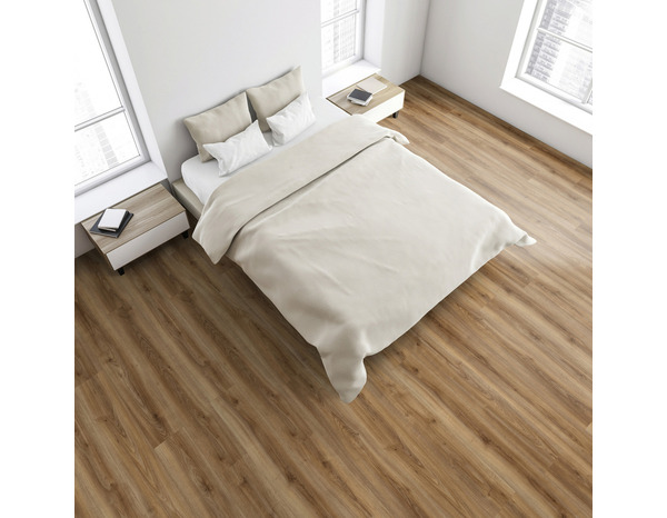 Sol stratifié à clipser CÓRDOBA NOBLE 7 mm chêne naturel 138,3x19,3 cm - Brico Dépôt