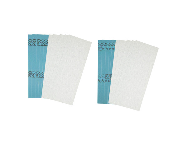 Kit de poncage 64 pcs pour bois et peinture 24,5x10,5 cm - Titan - Brico Dépôt