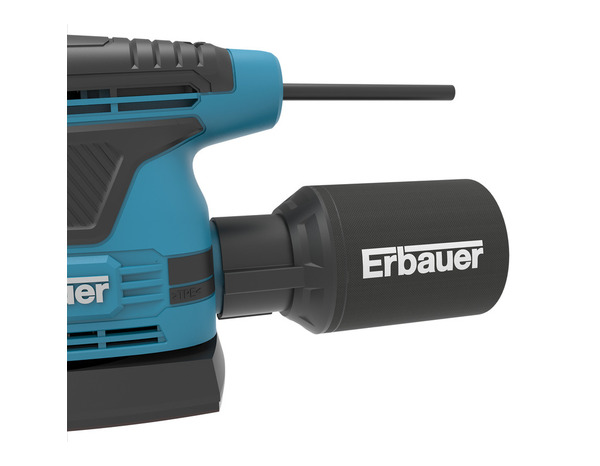 Ponceuse triangulaire 160W, plateau 14,7 x 14,7 x 10 cm - Erbauer - Brico Dépôt