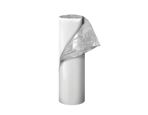 Isolant multi réflecteur alu/blanc pour murs et combles 150 x 1000 cm - Brico Dépôt