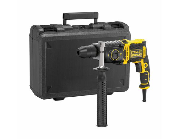 Perceuse à percussion filaire 2 vitesses 1100W SFM, mandrin 13 mm - Stanley Fatmax - Brico Dépôt