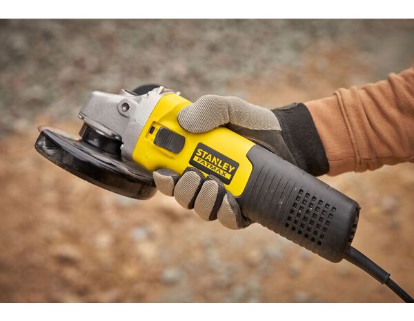 Meuleuse d'angle filaire 1100 W  D.125 mm - FMEG225VS-QS - Stanley Fatmax - Brico Dépôt