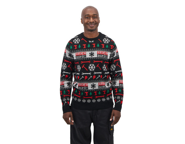 Pull de noël 2025 multicolore Brico Dépôt - L - Brico Dépôt