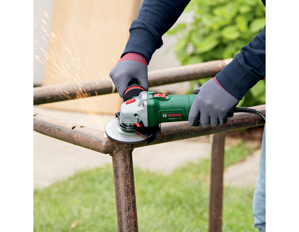 Meuleuse d'angle filaire 850W 125mm - UniversalGrind 850-125 - Bosch - Brico Dépôt