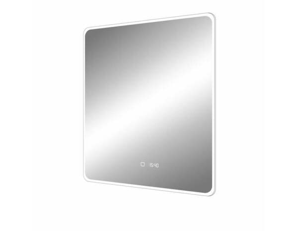 Miroir led 6500k IP44 CHRONIS - l.60 X H.70 cm - Brico Dépôt