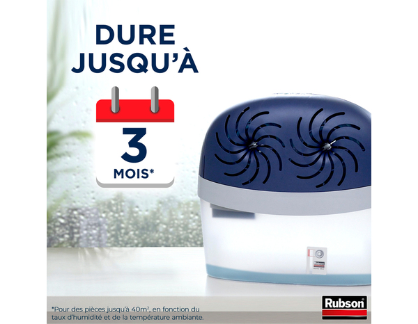 Absorbeur d'humidité et anti-odeur 40 M² AERO 360° - Rubson - Brico Dépôt