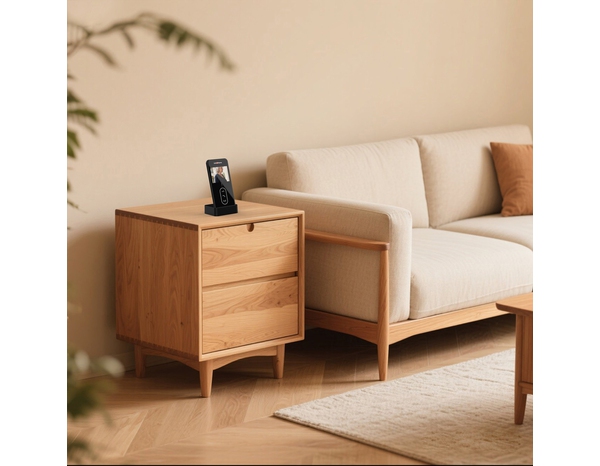 Kit visiophone sécurisé nomade 3 pouces noir, vision noctune LINK2HOME - Brico Dépôt