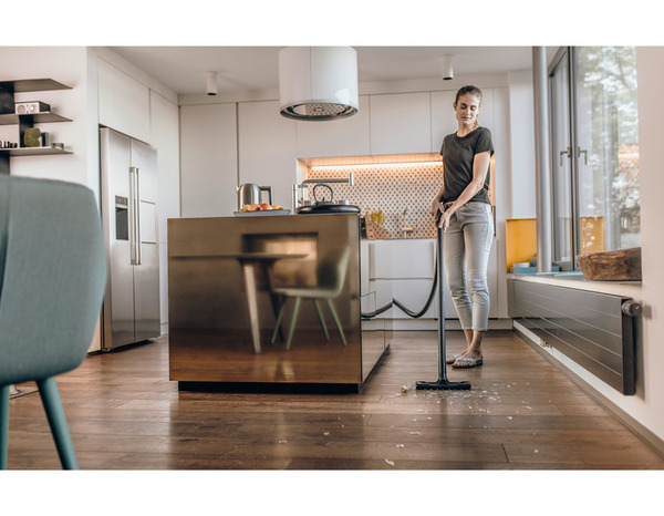 Aspirateur à eau et poussière filaire 1000 W cuve inox 19 L - WD 3 SV - Karcher - Brico Dépôt