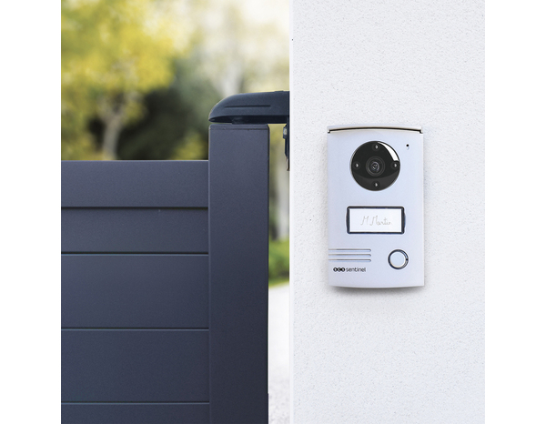 Interphone vidéo filaire, vision noctune VISIODOOR 4.3+ - SCS Sentinel - Brico Dépôt