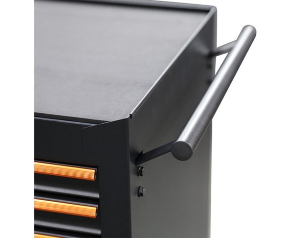 Servante en acier noir pour outils 4 tiroirs - H.94,9 x l.68 x P.45,8 cm  - MAGNUSSON - Brico Dépôt