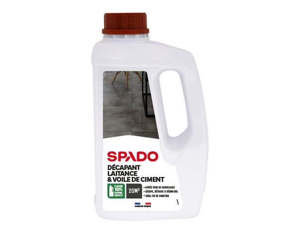Décapant pour sols ciment et carrelages - Spado - Brico Dépôt