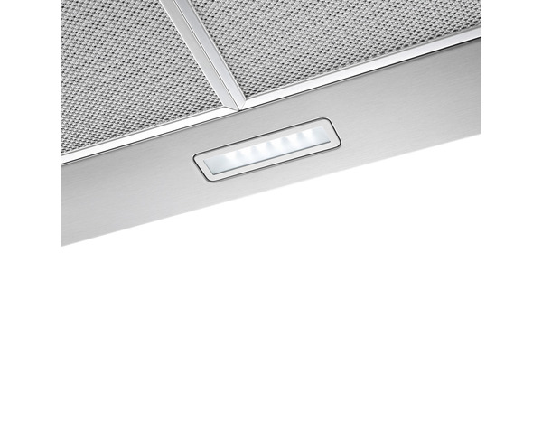 Hotte cheminée acier inoxydable gris 67 W - l.60 x H.95,3 x P.47,5 cm - Brico Dépôt