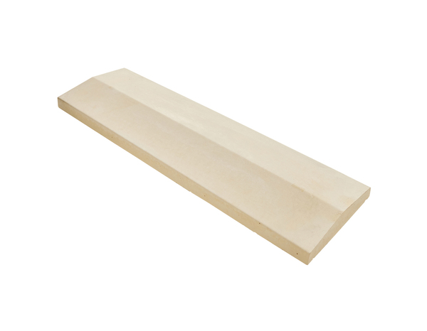 Couvre-mur incliné en béton - Ton sable - 100 x 28 x 5 cm - Brico Dépôt