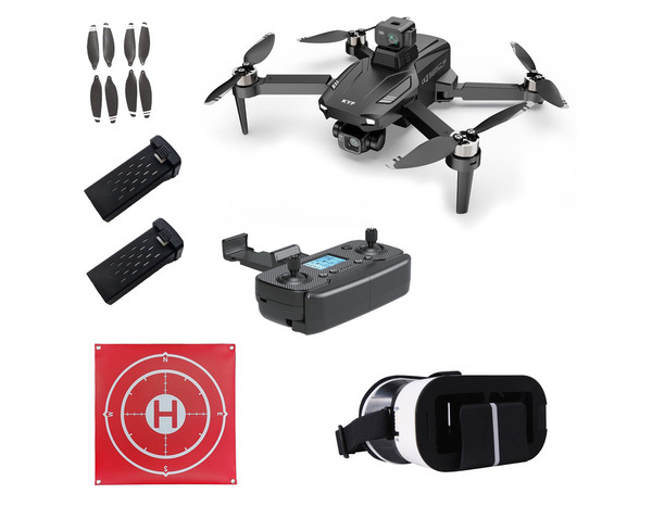 Drône nouvelle génération + casque + piste - Brico Dépôt