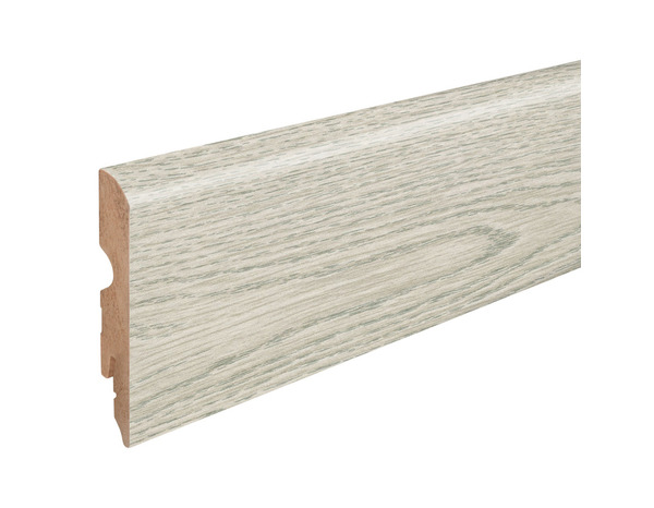 Plinthe en panneau mdf gris effet chêne - L.220 x H.8 x Ep.1,3 cm - Cooke and Lewis - Brico Dépôt
