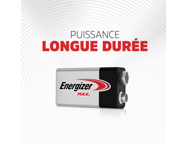 Pack de 1 pile alcaline 9V - Energizer - Brico Dépôt