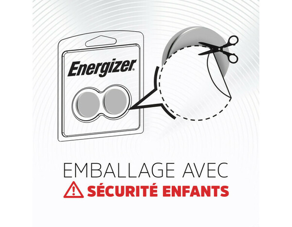 Lot de 2 piles Energizer CR2032 - Energizer - Brico Dépôt