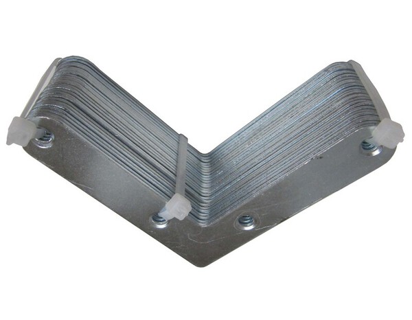 25 équerres de chassis AZ- 80 x 80 mm - Brico Dépôt